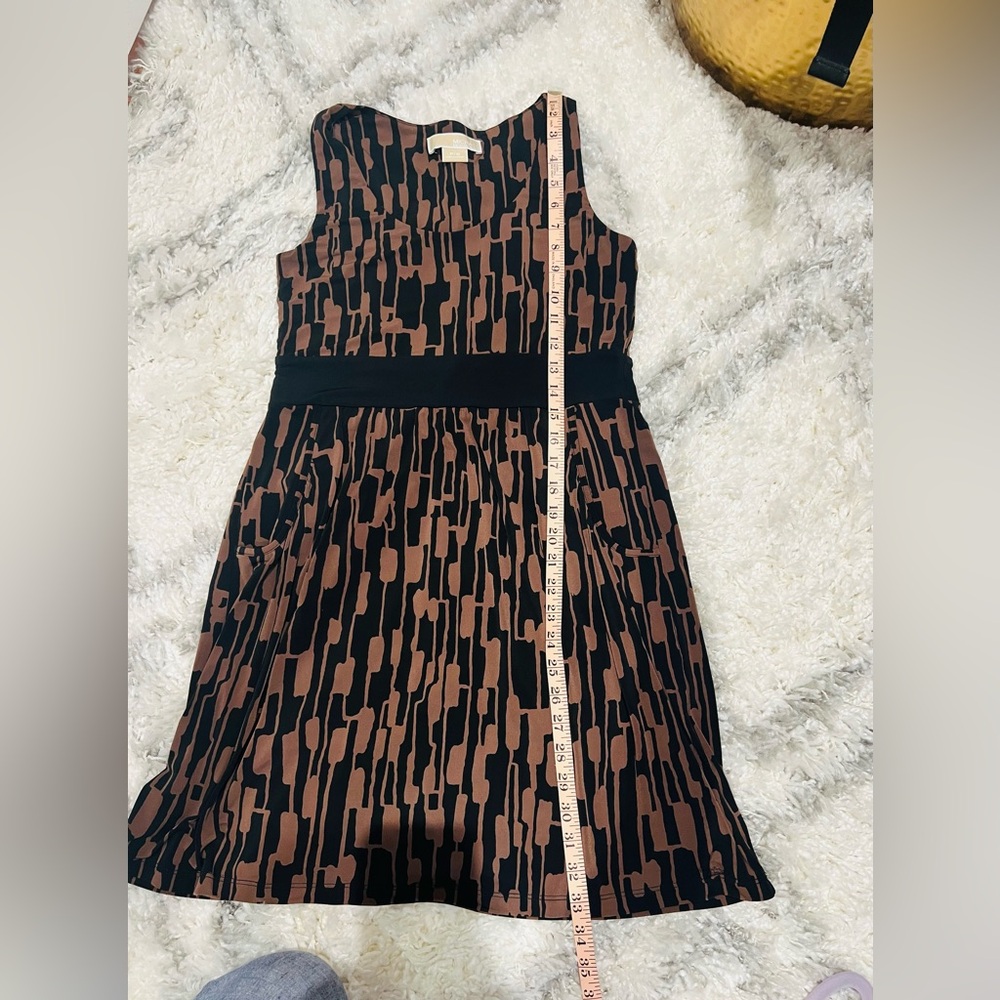Michael Michael kor 
Black and Brown mini dress
